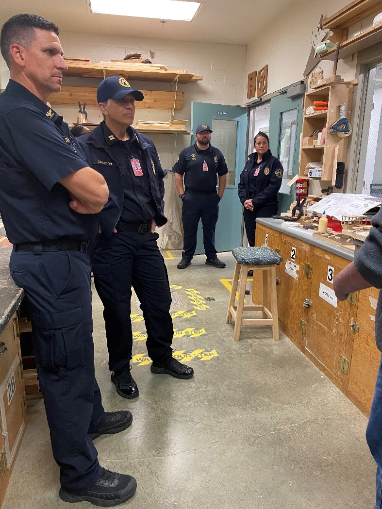 Connecticut DOC staff at Stafford Creek Corrections Center