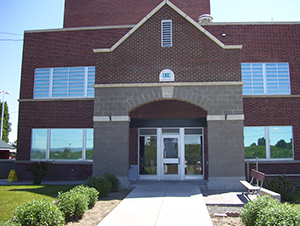 image of the outside of the red brick Ahtanum View Reentry Center.